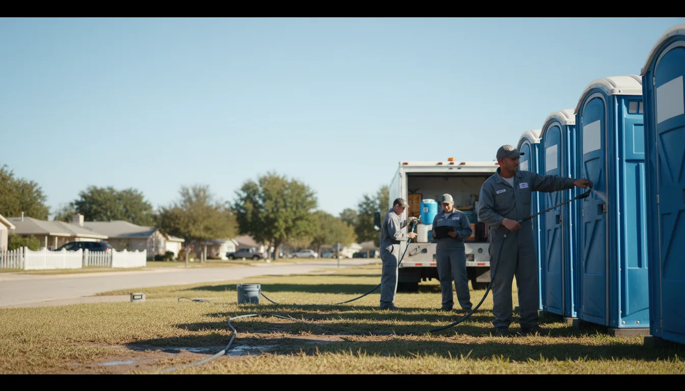 Long-Term Portable Toilet Rental in Blue Springs, MS near me